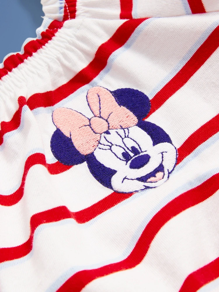 Old Navy x Disney© Minnie Mouse Puff-Sleeve Graphic Top for Toddler Girls