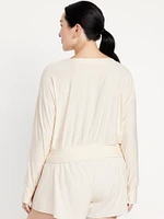 CloudMotion Boat-Neck Top