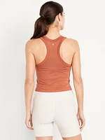 Fluid Seamless Fitted Crop Tank Top