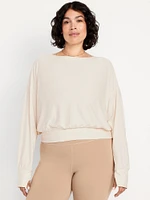 CloudMotion Boat-Neck Top