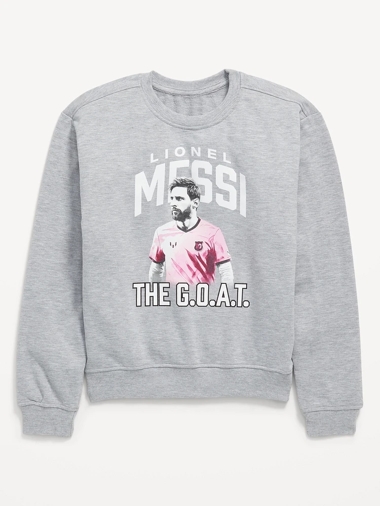 Messi™ Graphic Crew-Neck Sweatshirt for Boys