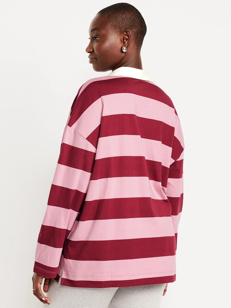 Oversized Rugby Polo
