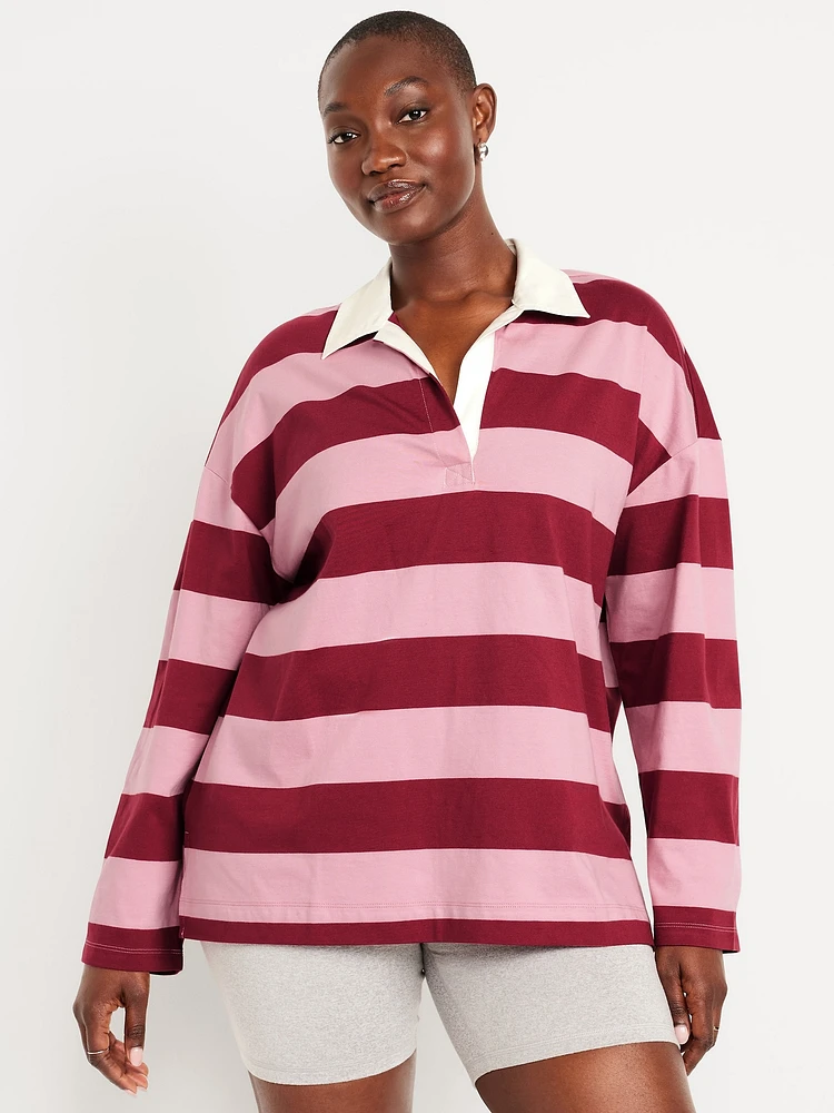 Oversized Rugby Polo