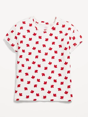 Softest Short-Sleeve Graphic T-Shirt for Girls