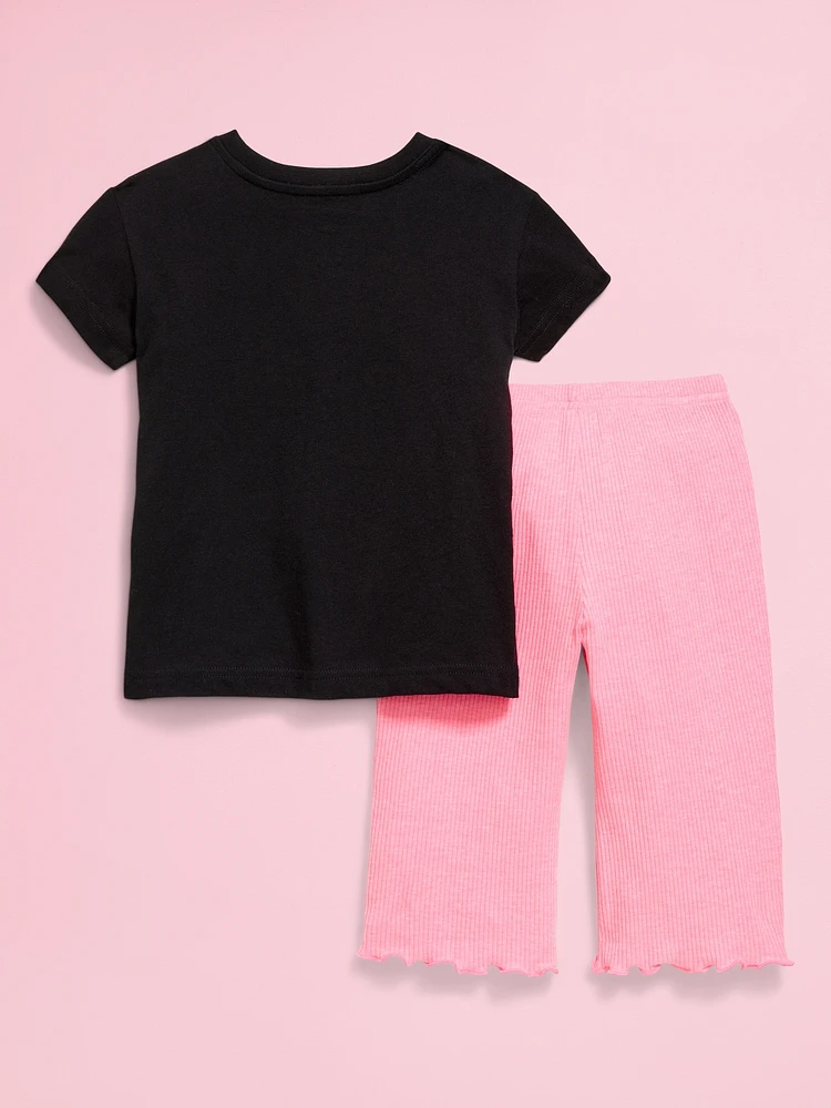 Old Navy x Disney© Minnie Mouse Tunic and Flare-Leg Pants Set for Toddler Girls