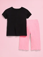 Old Navy x Disney© Minnie Mouse Tunic and Flare-Leg Pants Set for Toddler Girls