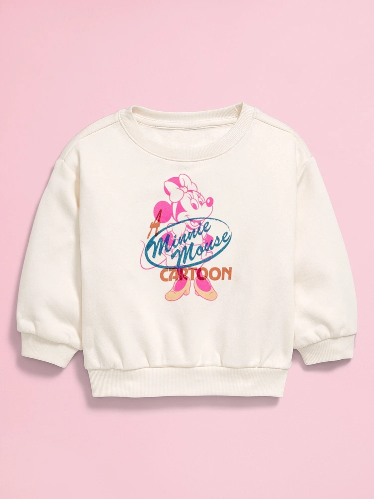 Old Navy x Disney© Minnie Mouse Crew-Neck Sweatshirt for Toddler Girls