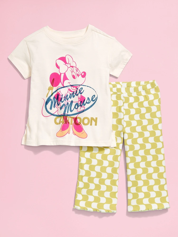 Old Navy x Disney© Minnie Mouse Tunic and Flare-Leg Pants Set for Toddler Girls