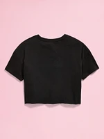 Old Navy x Disney© Cropped Graphic Raw-Edge T-Shirt for Girls
