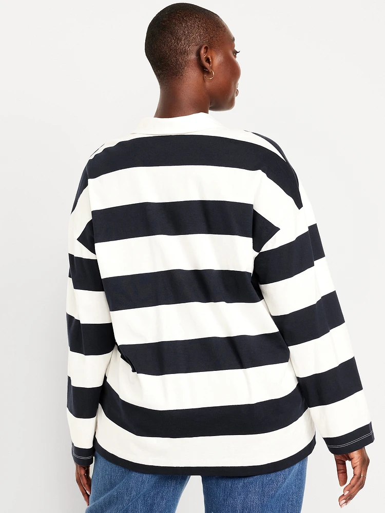 Oversized Rugby Polo