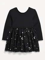 Long-Sleeve Tutu Dress for Toddler Girls