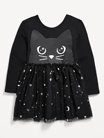 Long-Sleeve Tutu Dress for Toddler Girls