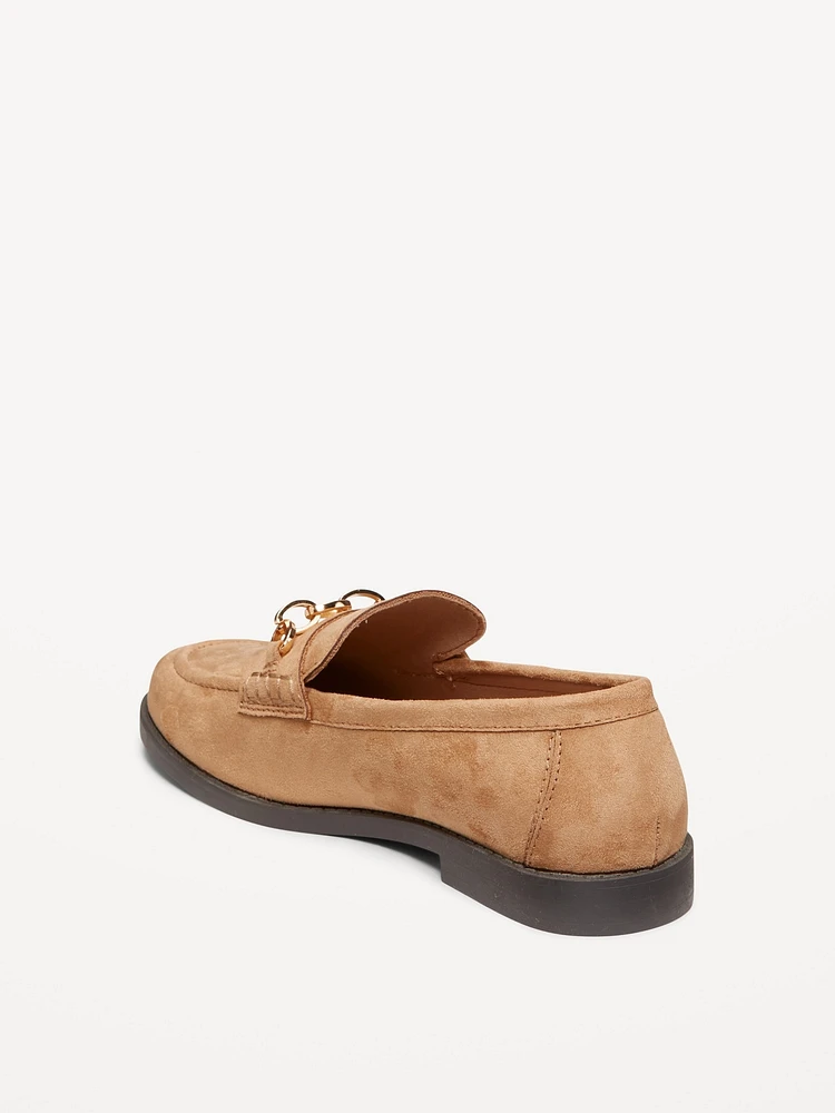 Faux-Leather Loafer
