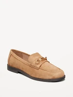 Faux-Leather Loafer