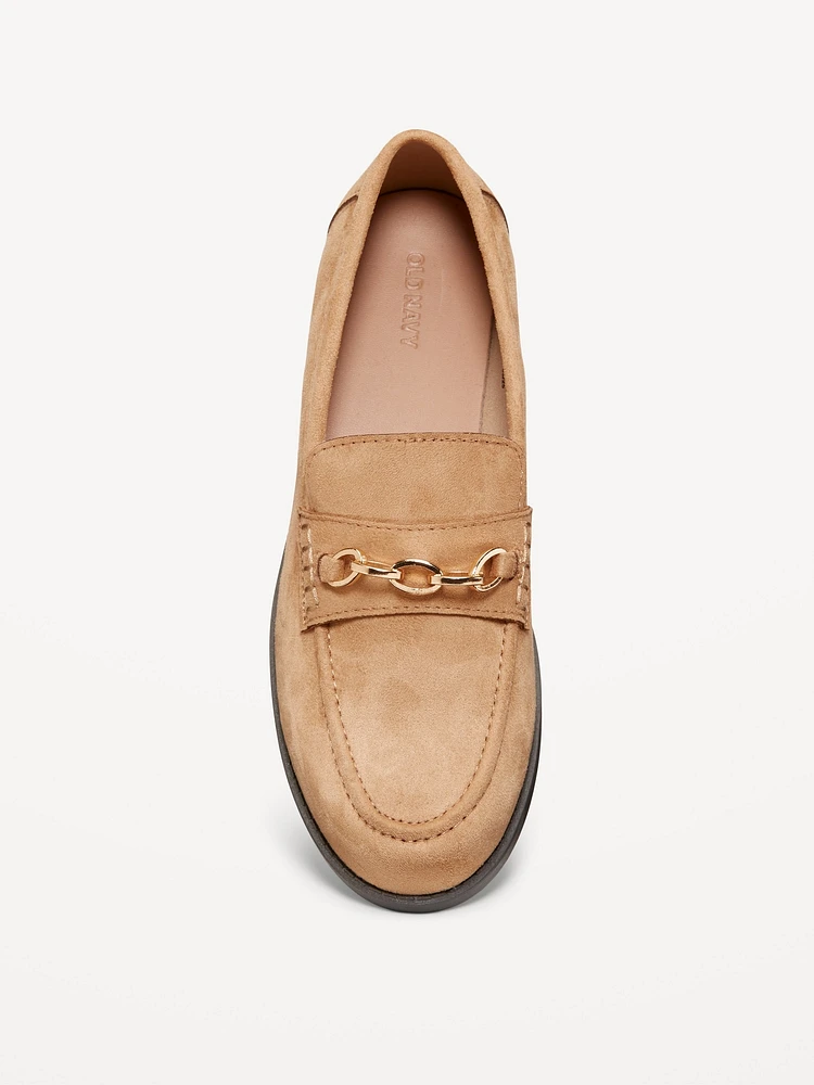 Faux-Leather Loafer