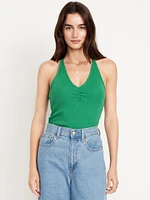 Racerback Crop Tank Top