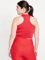 Fluid Seamless Fitted Crop Tank Top