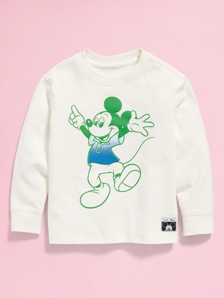 Old Navy x Disney© Oversized Long-Sleeve Graphic T-Shirt for Toddler Boys