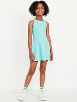 PowerSoft Sleeveless Ribbed Athletic Dress for Girls