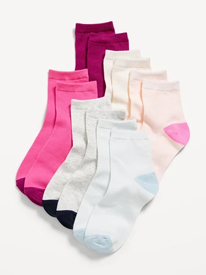 Quarter-Crew Socks 6-Pack for Girls
