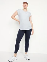Legging NuageConfo à panneau couvrant et longueur 7/8 de maternité