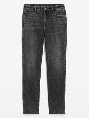 High-Waisted Vintage Slim Jeans