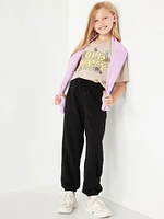 High-Waisted Jogger Sweatpants for Girls