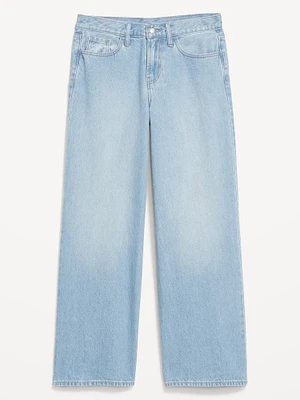 Mid-Rise Wow Baggy Wide-Leg Jeans