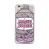 Glitter Waterfall Phone Case - Magic Bottle