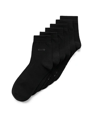 ECCO CLASSIC ANKLE-CUT SOCKS (3-PACK