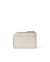 ECCO CARD CASE ZIPPED PEBBLED