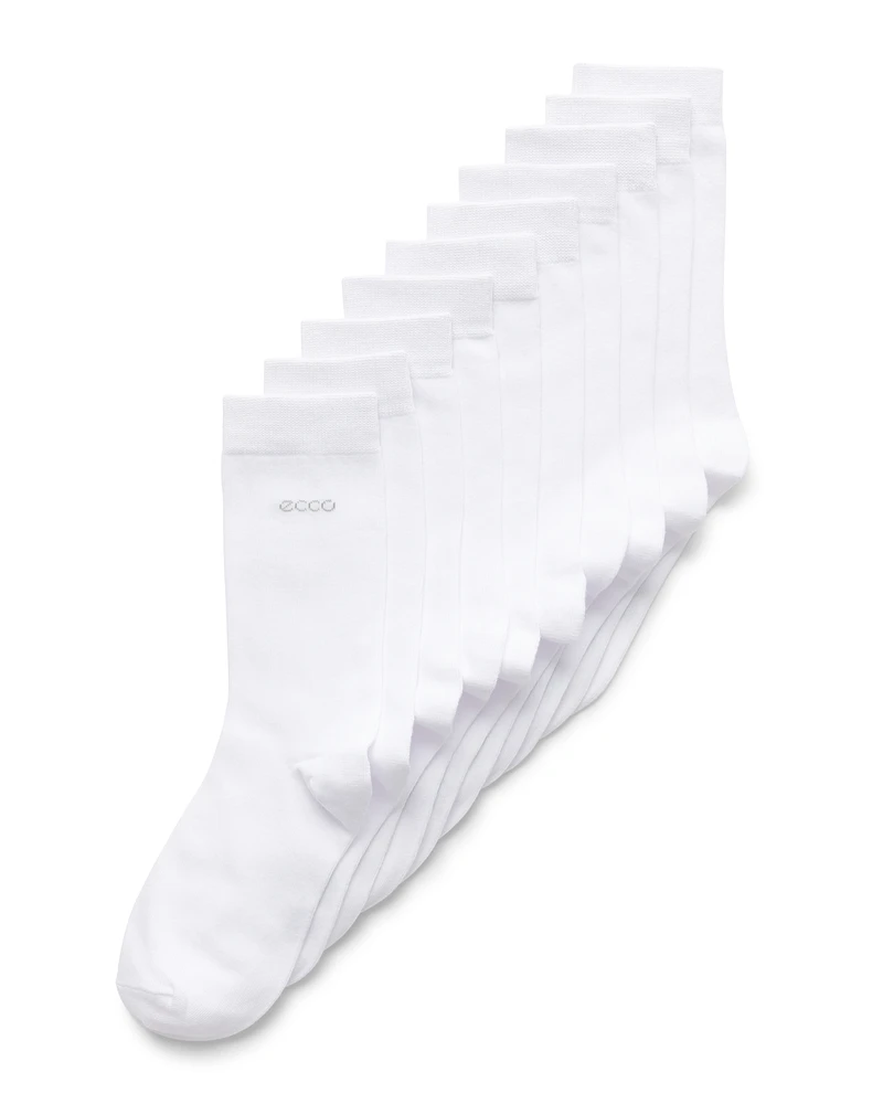 ECCO CLASSIC MID-CUT SOCKS (5 PACK)