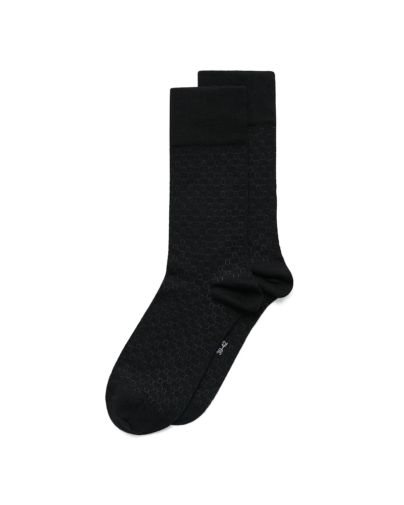 ECCO CLASSIC HONEYCOMB MID-CUT SOCKS