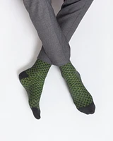 ECCO CLASSIC HONEYCOMB MID-CUT SOCKS