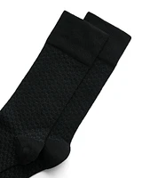 ECCO CLASSIC HONEYCOMB MID-CUT SOCKS