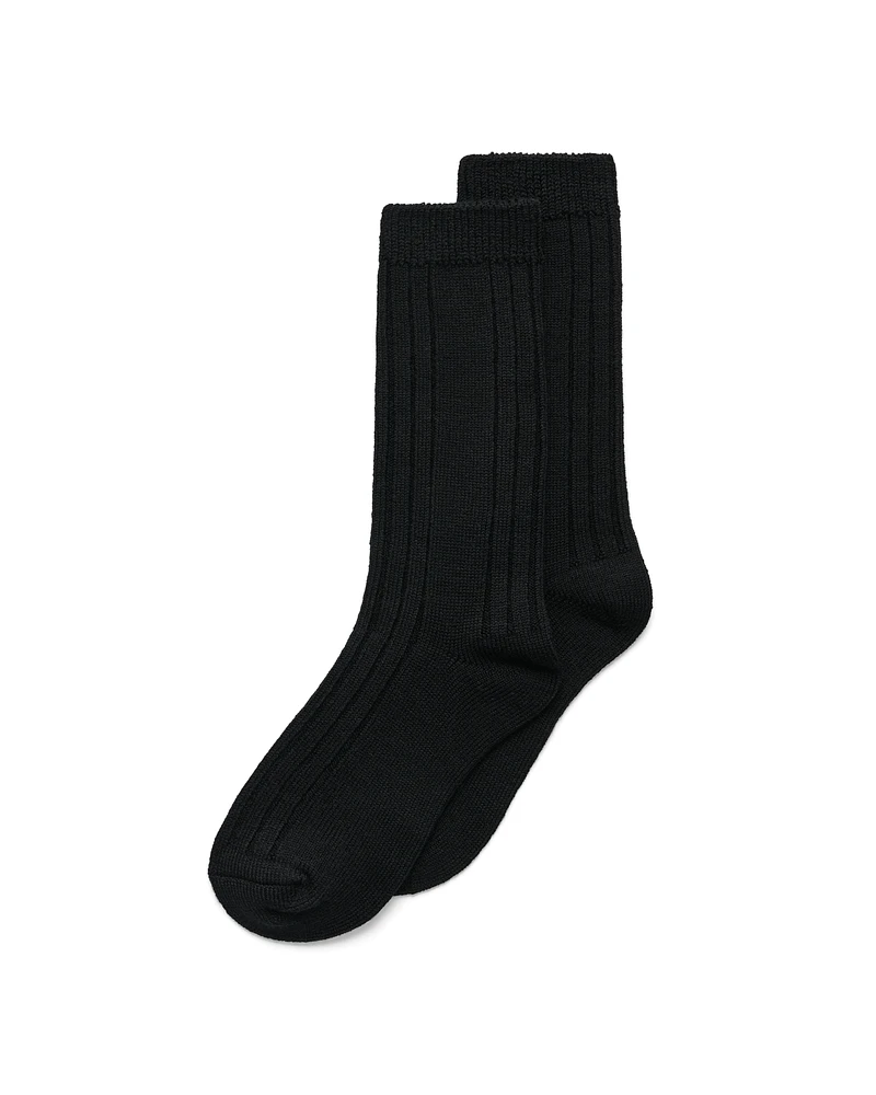 ECCO HYGGE RIBBED MID-CUT SOCKS