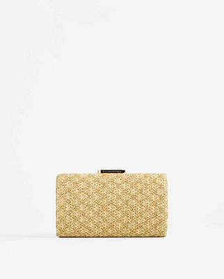 MALA CLUTCH RÁFIA DOURADO