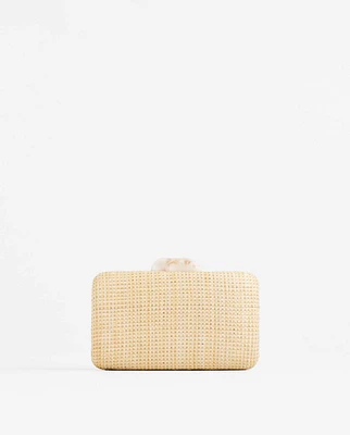 MALA CLUTCH RÁFIA CAREY