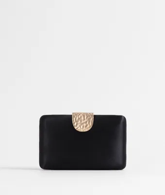 BOLSO CLUTCH APLIQUE