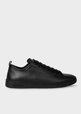 Black 'Miyata' Trainers With Tonal Sole