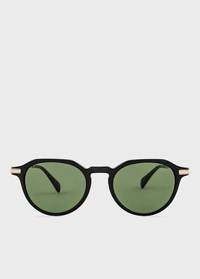 Black 'Keats' Sunglasses