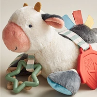 Cow Link & Love Activity Plush