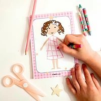 Dress-A-Doll Pretend Notepad