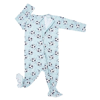 Soccer Bamboo Pajama Sleeper