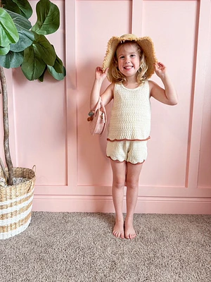 Crochet Tank Set