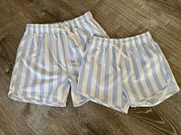 Blue Stripe Swim Trunk