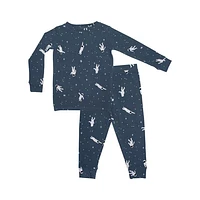 Astronauts Ribbed Two-Piece Set