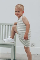 Sage Stripe Taylor Knit Set