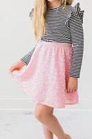 Bubblegum Sequin Twirl Skort
