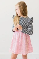 Bubblegum Sequin Twirl Skort